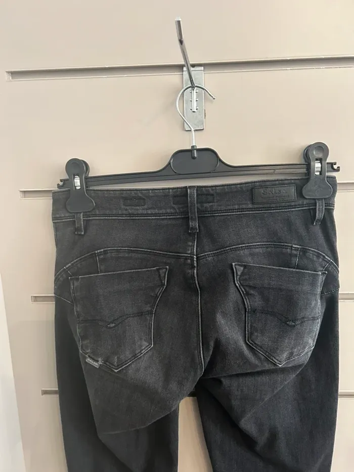 Salsa jeans gris slim  Push up  Taille 36 - photo numéro 4