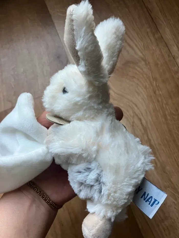 Doudou lapin neuf Baby Nat - photo numéro 2