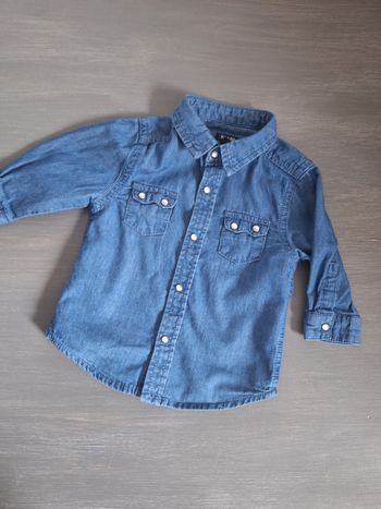 Chemise jeans