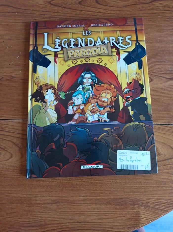 BD les légendaires parodia