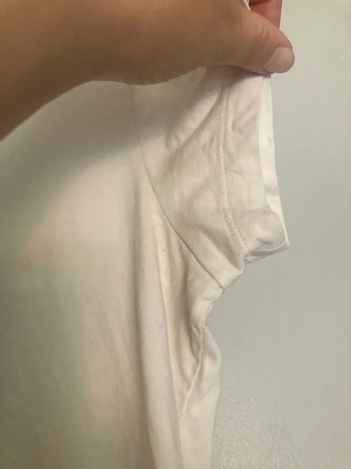 t-shirt blanc stretch Lanius – Taille 34 marque éthique haut de gamme - photo numéro 3