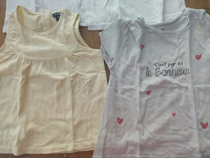 Lot 14 t-shirts Kiabi 18 mois - photo numéro 6