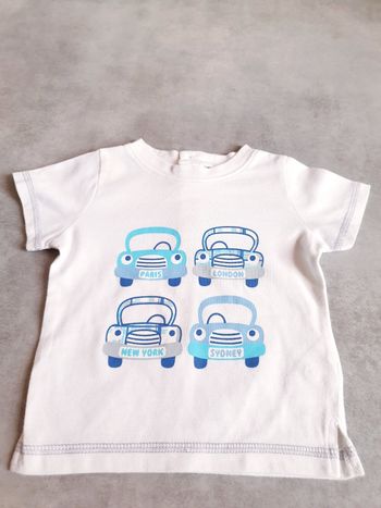 T-shirt manche courte 6 mois