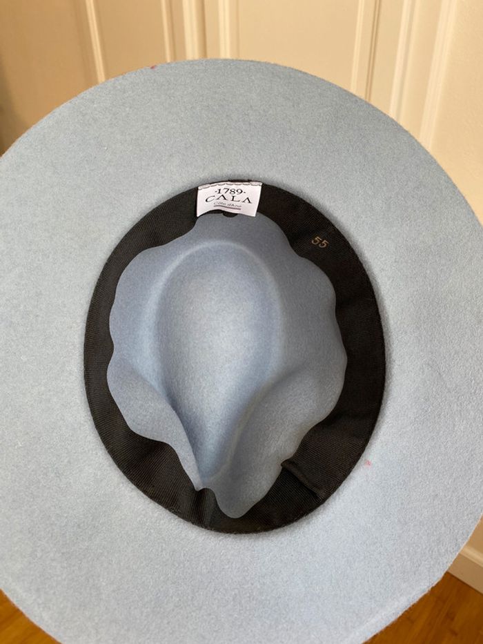 Chapeau  panama en laine 1789 cala taille 55 - photo numéro 3