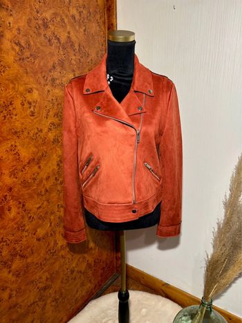 Perfecto effet suédine Camaïeu - Taille 40 - Tendance et stylé