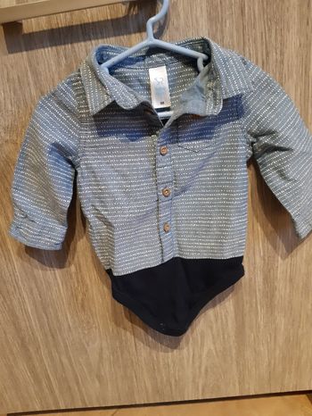 Chemise body 6 mois