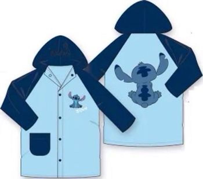 Imperméable Stitch bleu