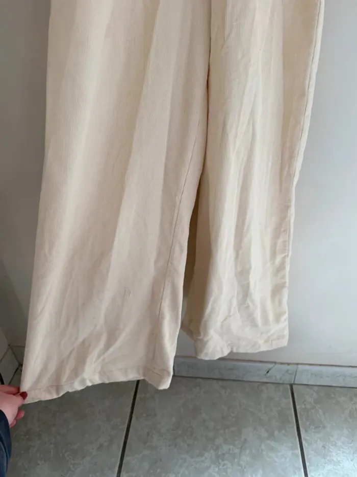 Combinaison velours beige - photo numéro 6