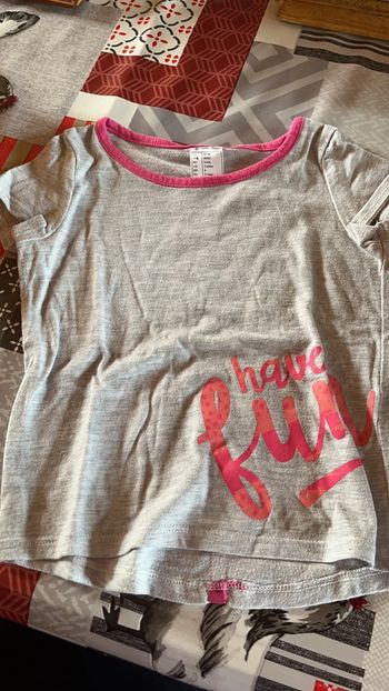 T-shirt manche courte fille