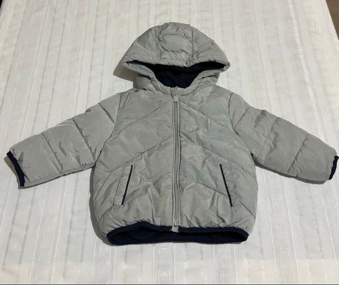 Doudoune chaude grise - photo numéro 2