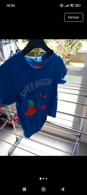 tee shirt manches courtes enfant 