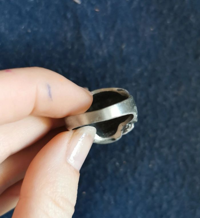 Bague tête de mort - photo numéro 3