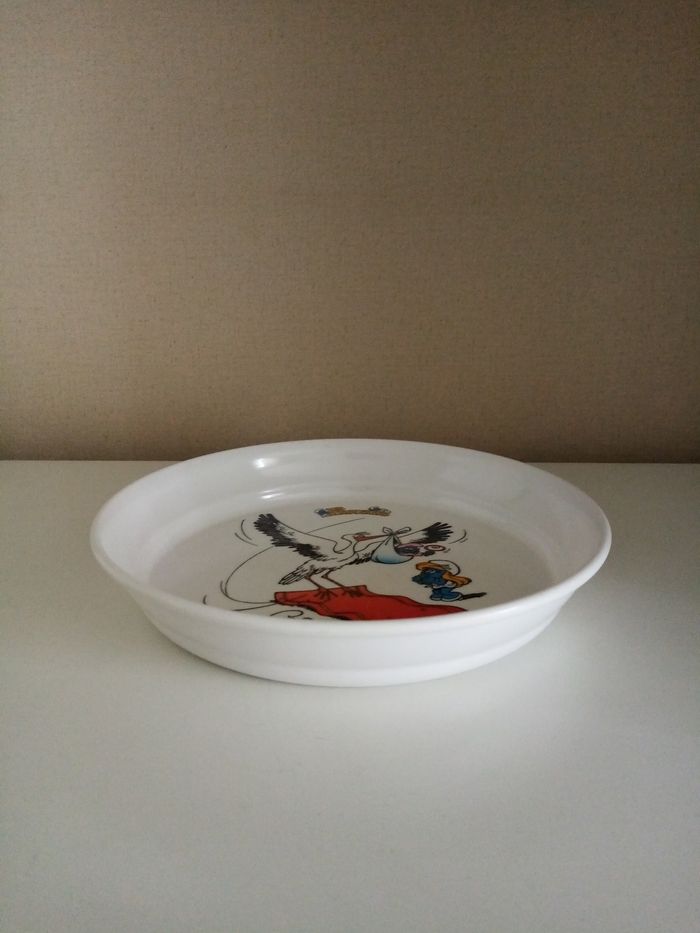 Assiette enfant Schtroumpf - photo numéro 5