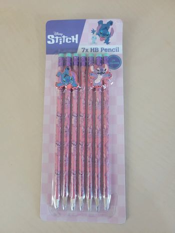 Lot crayons Stitch Neufs