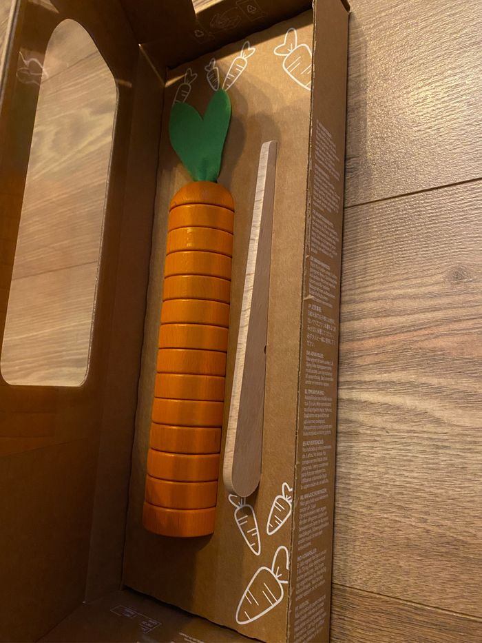 Jeu de dextérité chop the carrot, très bon état - photo numéro 2