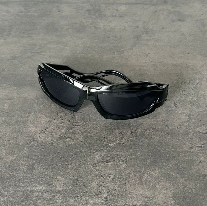 Lunettes Noires Aesthetic Teintées Noires - photo numéro 2