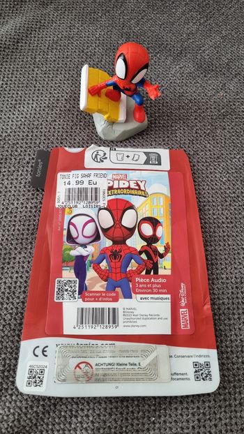 Figurine tonies spidey neuve encore sous garantie