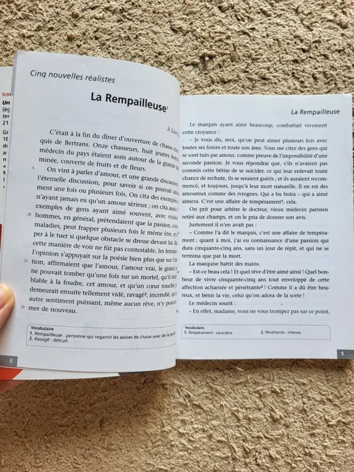 Livre "Cinq nouvelles réalistes" de Guy de Maupassant - Classique & Patrimoine - photo numéro 6