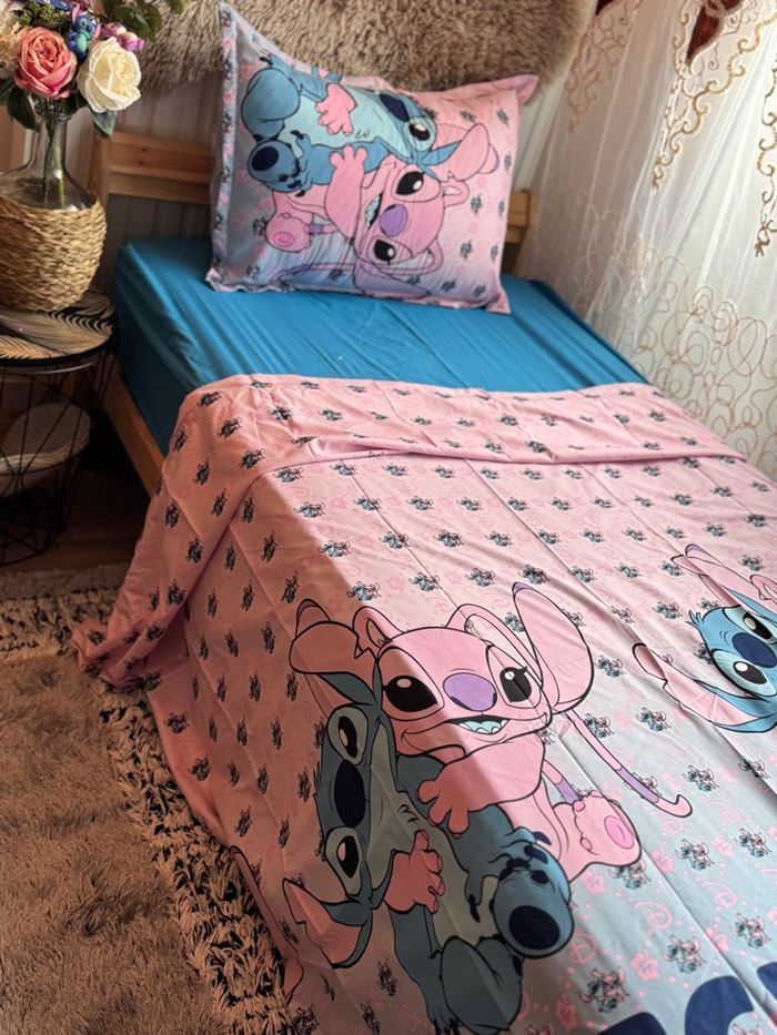 Deux parure drap stitch - photo numéro 3