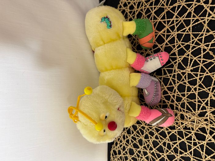 ANCIENNE PELUCHE CHENILLE Mille Pattes Vintage De 1984 - photo numéro 6