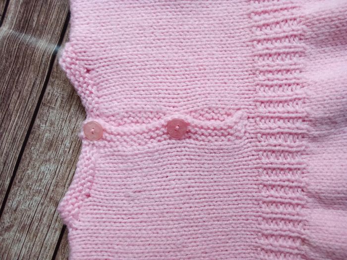 Robe tricot rose - photo numéro 2