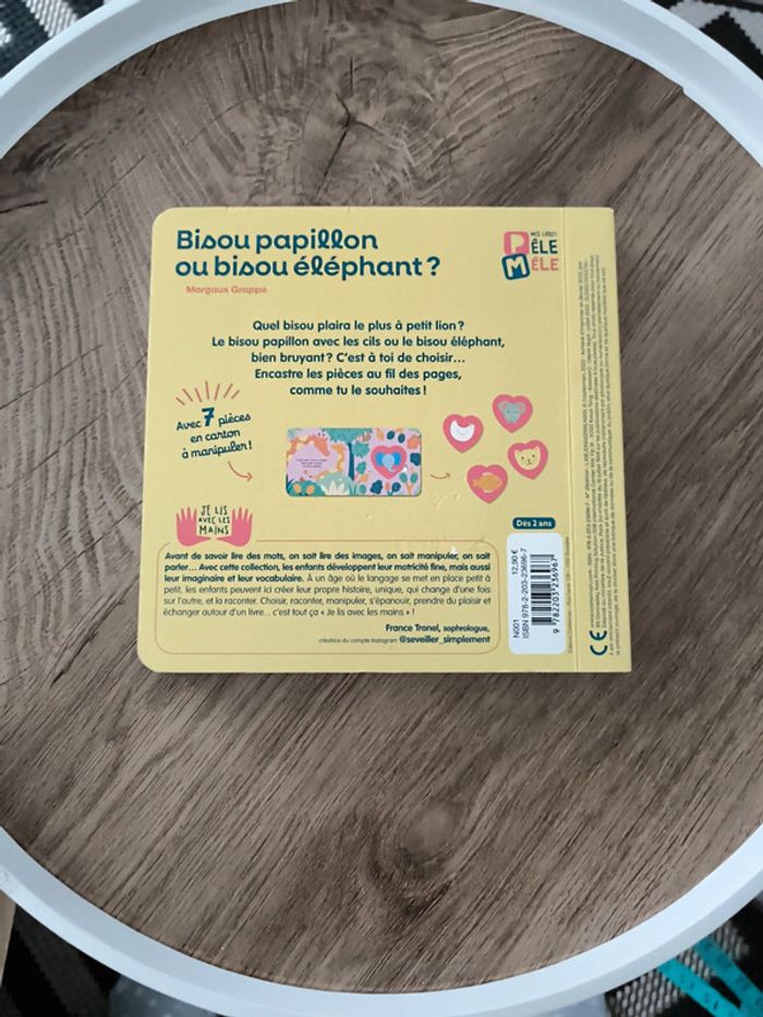 Livre bisous papillon bisous éléphant ? Neuf - photo numéro 3