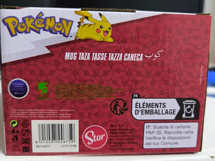 Pokémon - Tasse 3D en céramique Poké Ball - 445ml - photo numéro 3