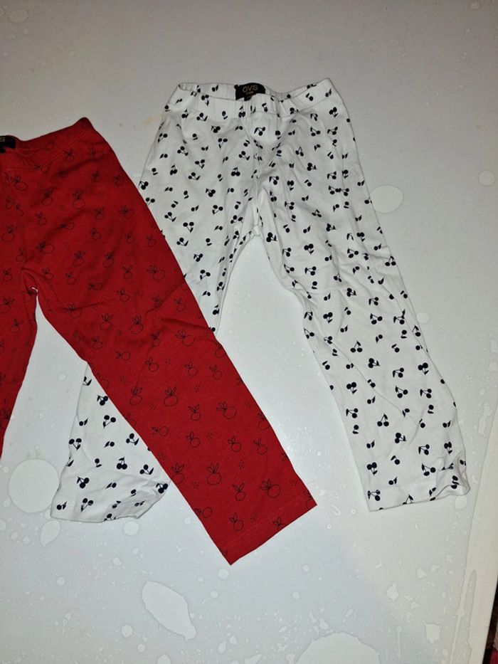 2 leggings fille - photo numéro 3