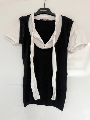 Pull avec chemise incorporée Morgan en XS