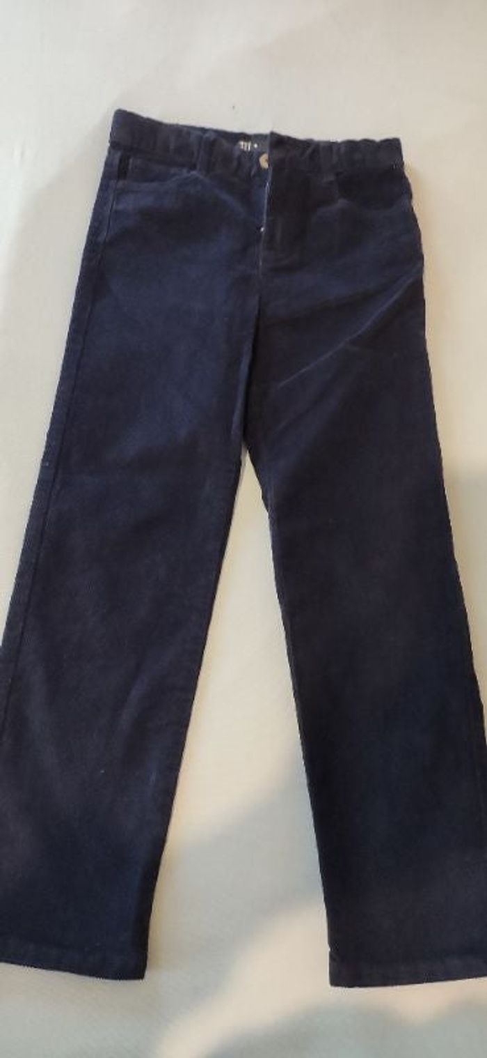 Pantalon velours fille 6-7 an neuf