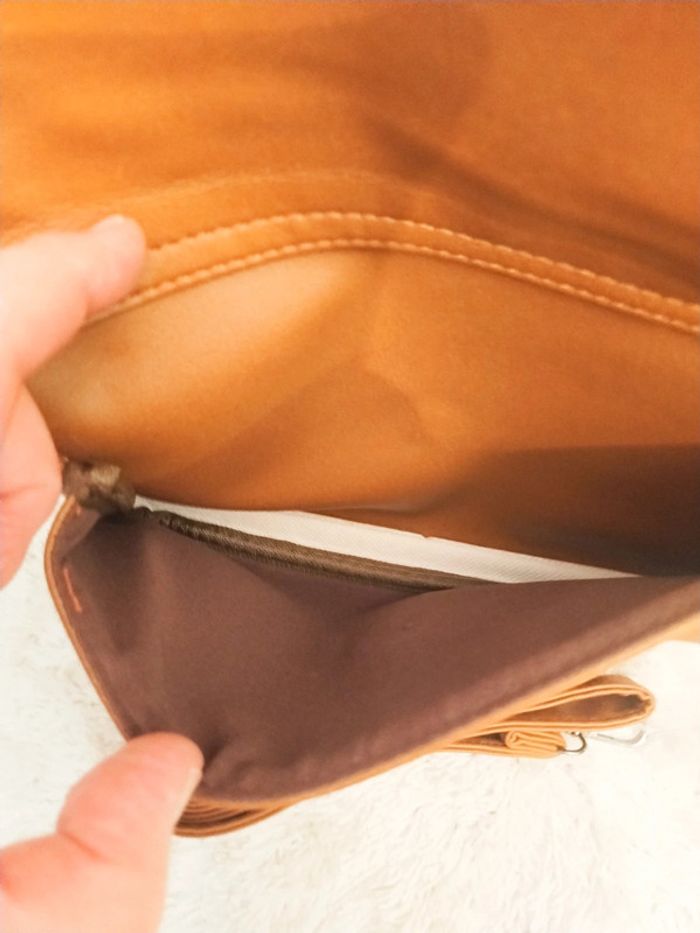 Sac a main bandoulière marron - photo numéro 5