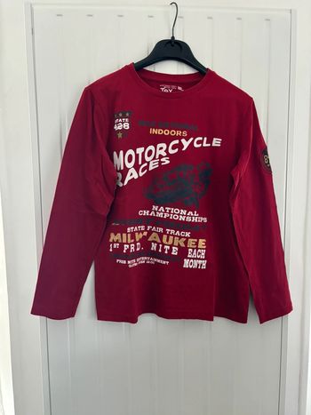 Tee-shirt manche longue garçon Tex 11/12 ans