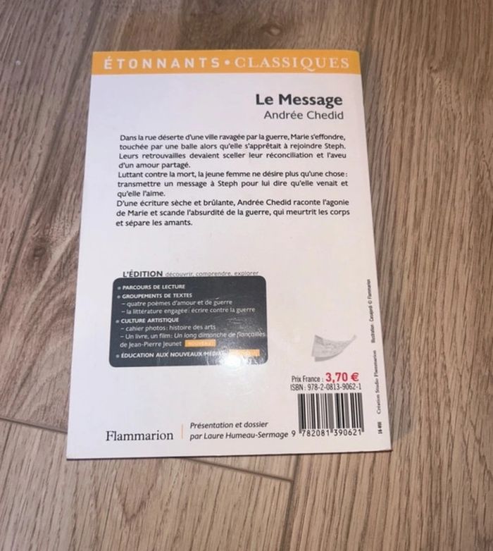 Livre « Le Message » - photo numéro 2