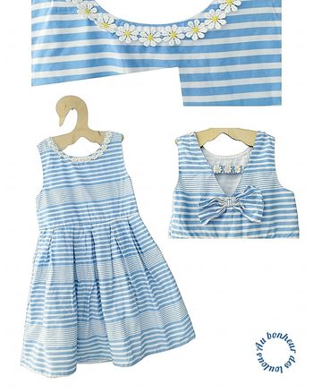 7-8 ans robe été ( étiquettee coupée)