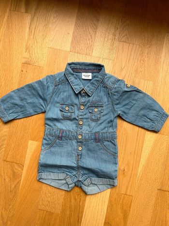 Combishort bébé fille