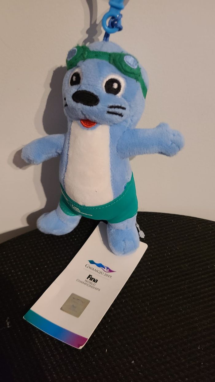 FINAGwangju2019 #mascotte #reparation porte clés