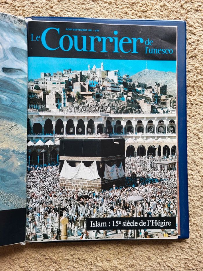 Le Courrier de l’Unesco - Collection complète nov 1980 à oct 1981, relié - photo numéro 11