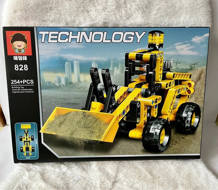Jeu de construction tractopelle Technology