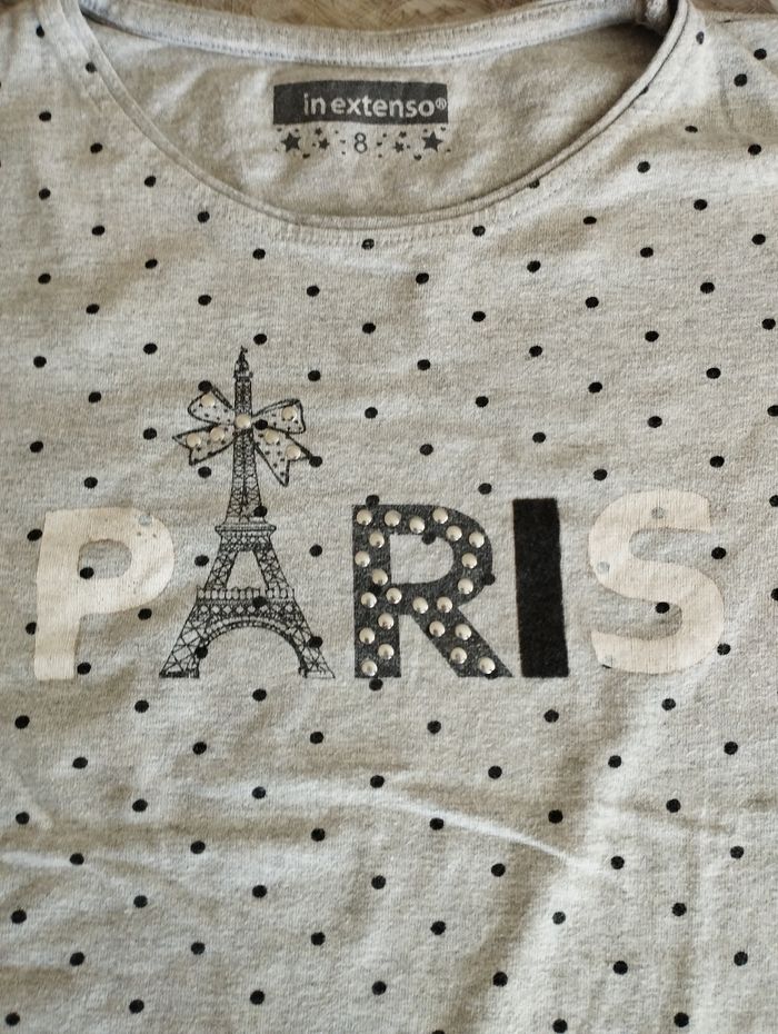 T shirt ml 8 ans fille