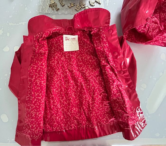 Imperméable Rose fille Du pareil au Même - photo numéro 3