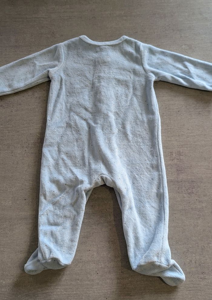 Pyjama velours bienvenu Little Boy - photo numéro 2