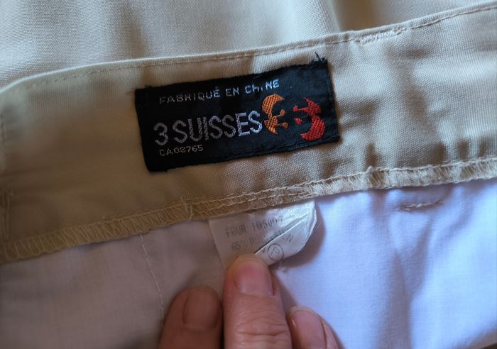 Pantalon homme beige été - photo numéro 4