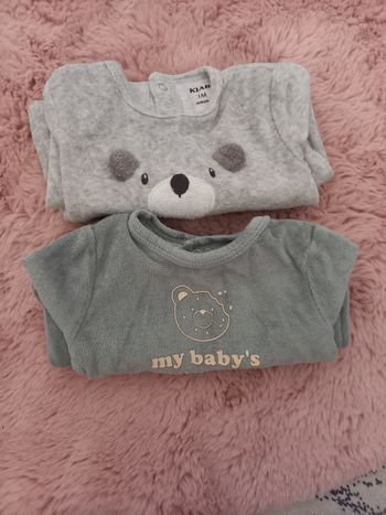 2 pyjamas 1 mois