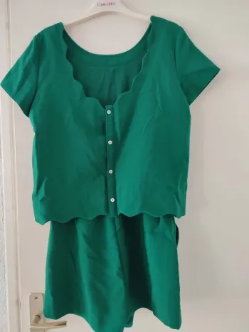 Combi short vert