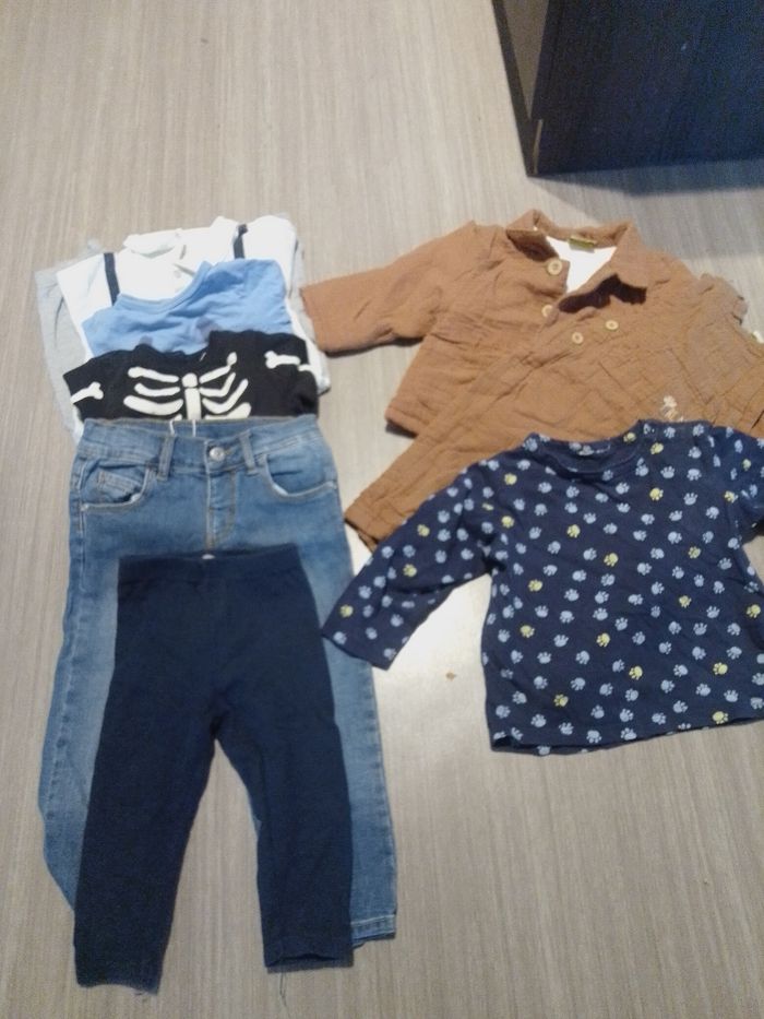 Lot de vêtements bébé garçon