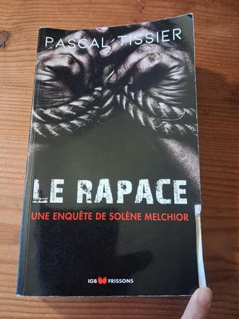 Livre policier "Le rapace" - Pascal Tissier