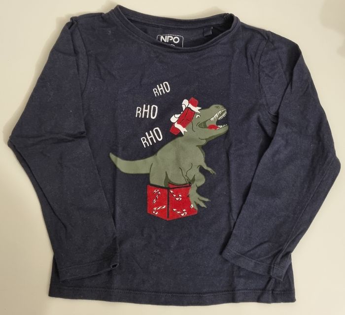 Lot 4 ans chemises polos tee shirt manches longues  pantalons - photo numéro 8
