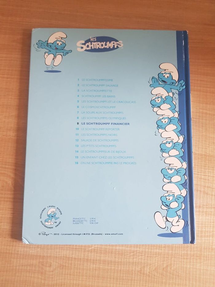 BD le schtroumpf financier - photo numéro 2