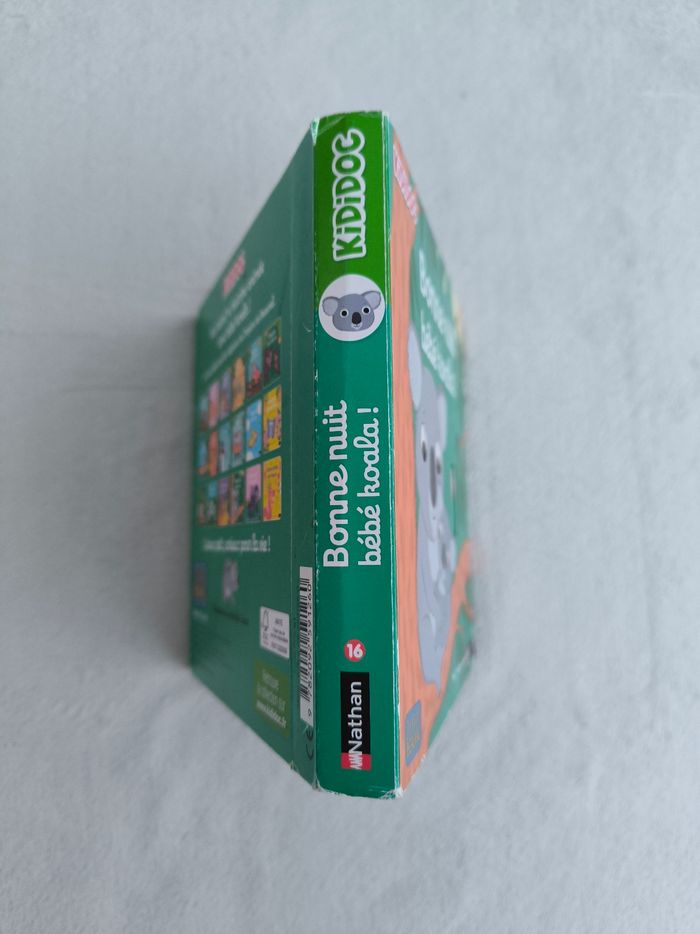 Livre Kididoc Bonne nuit bébé koala Nathan - photo numéro 7