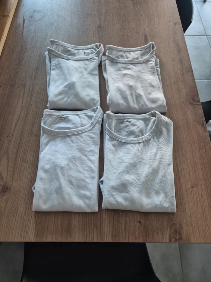 Lot de 4 Tee-shirt manches longues